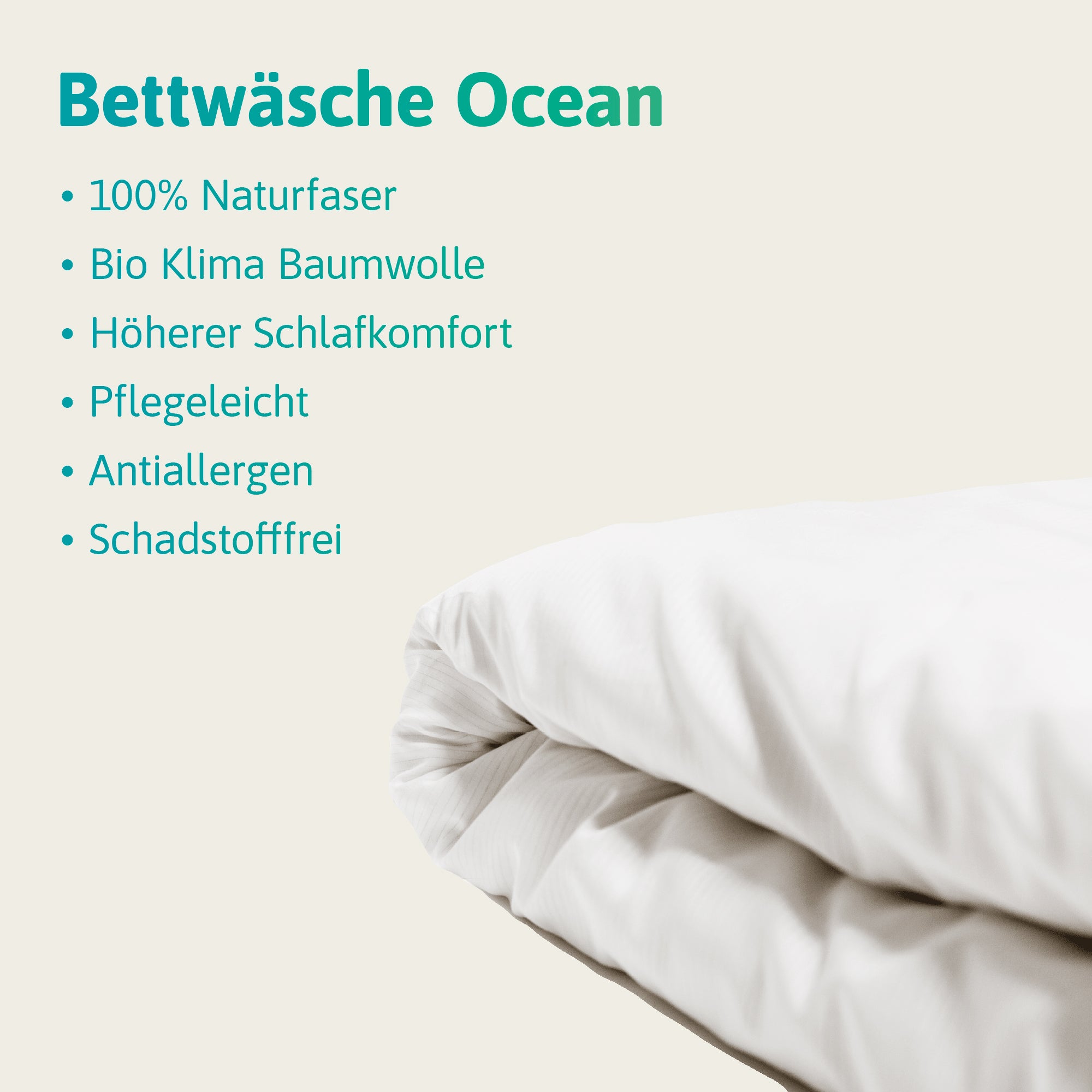 SOULMAT® - OCEAN Klima - Bettbezug
