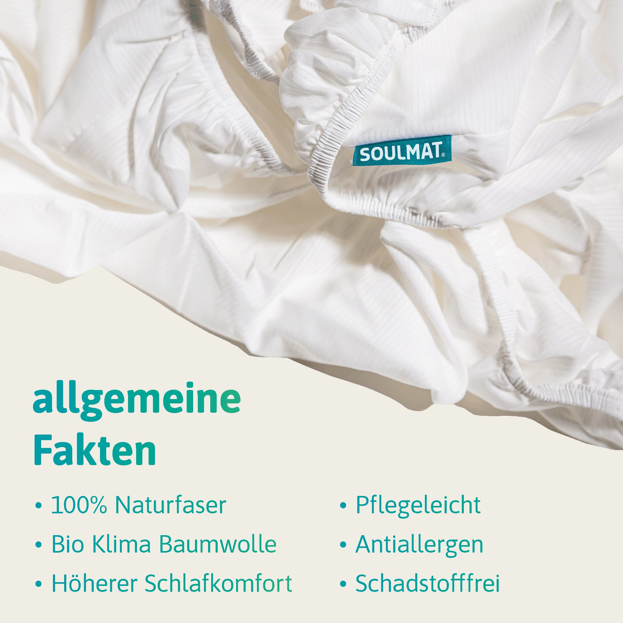 SOULMAT® - OCEAN Klima - Spannbettlaken